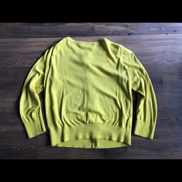 🔥4/$20 Loft Mustard Yellow Cardigan/Sweater - Picture 5 of 14